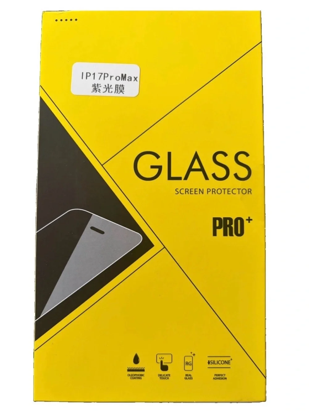 Glass Screen Protector Pro+ for iPhone 17 Pro Max factory sealed